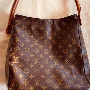Vintage authentic Louis Vuitton Monogram tote